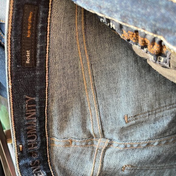 Citizens of Humanity Rocket High Rise Skinny Denim Womens Size 25 - Picture 8 of 10
